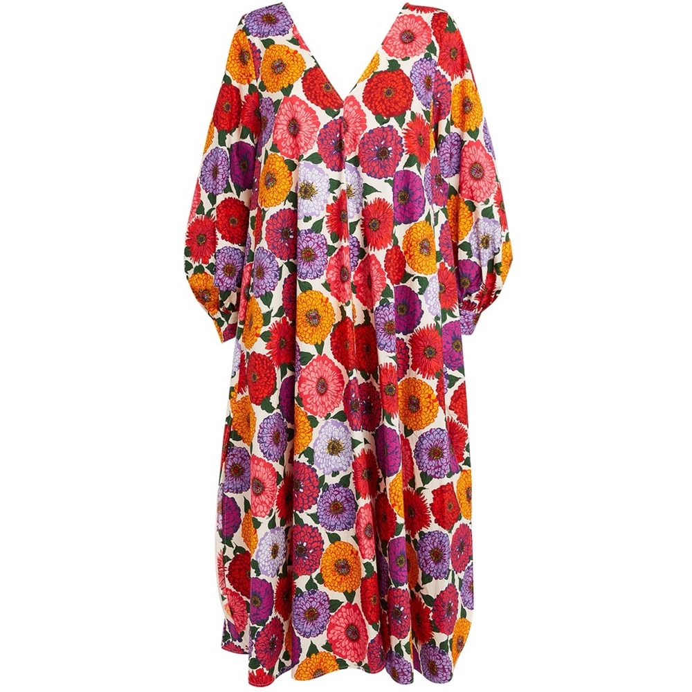 La DoubleJ Bali Dress Zinnie in Popeline Cotton